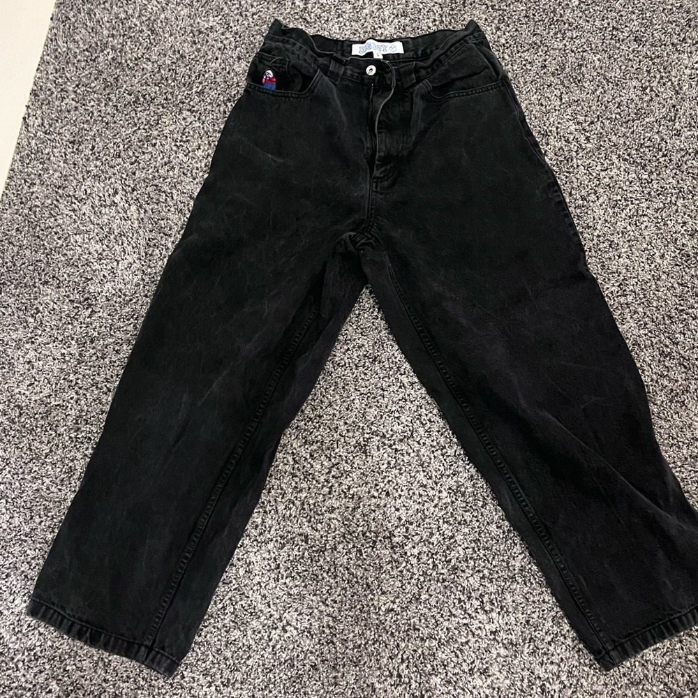 Slightly worn • Black Polar Big Boy • Size small
